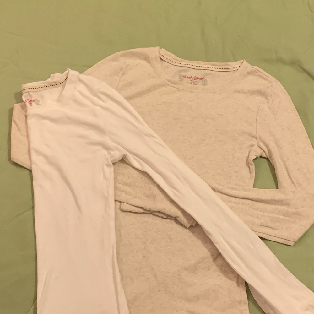 Red Camel Long Sleeved Fitted Shirts